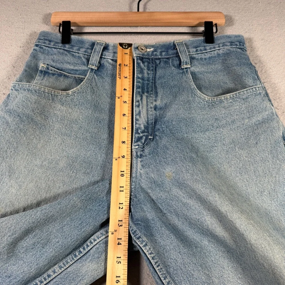 Vintage Southpole Baggy Jeans Mens 34 Light Wash Wide Leg Y2K Streetwear RN82628